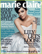 c8d8911742292 Lily Allen in Marie Claire Magazine