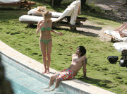 Ashlee Simpson bikini candids