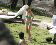 Ashlee Simpson bikini candids