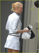 Nicole Kidman in tennis outfit