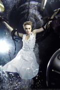 Keira Knightley at Underwater Shoo for Fresh Campaign for Water Aid
