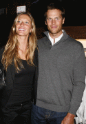 Gisele Bundchen with Tom Brady pictures