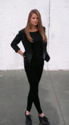 1ff65b56665941 Daniela Hantuchova behind the Scenes of a Photo Shooting on 11/10/09